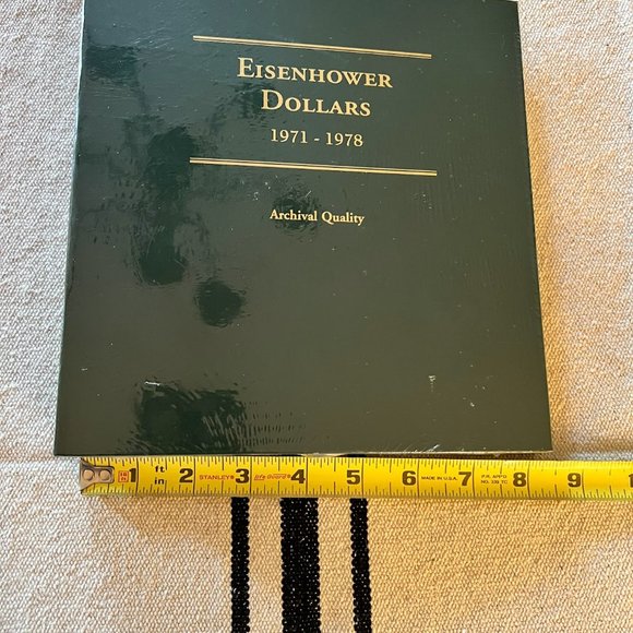 Littleton Coin Album EISENHOWER DOLLARS 1971 - 1978 Archival Quality Book LCA11 - Picture 5 of 5